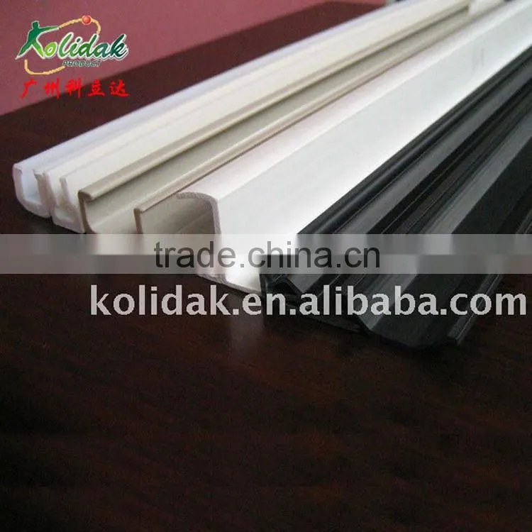 China Guangzhou PVC plastic profile extrusions