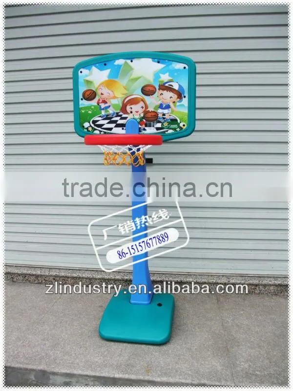 Children middle size basketball stands