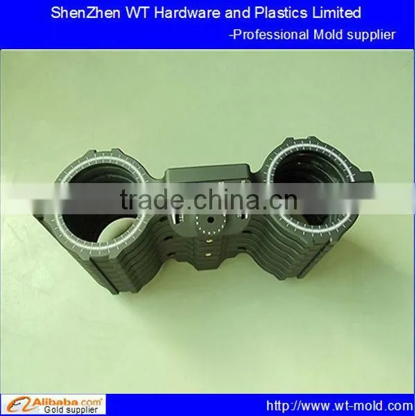nylon+GF part injection molds for instrumentation accessories