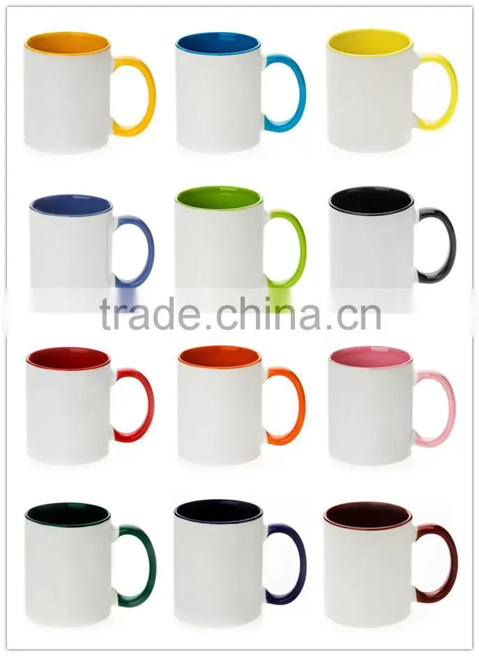 Sublimation ceramic white mug