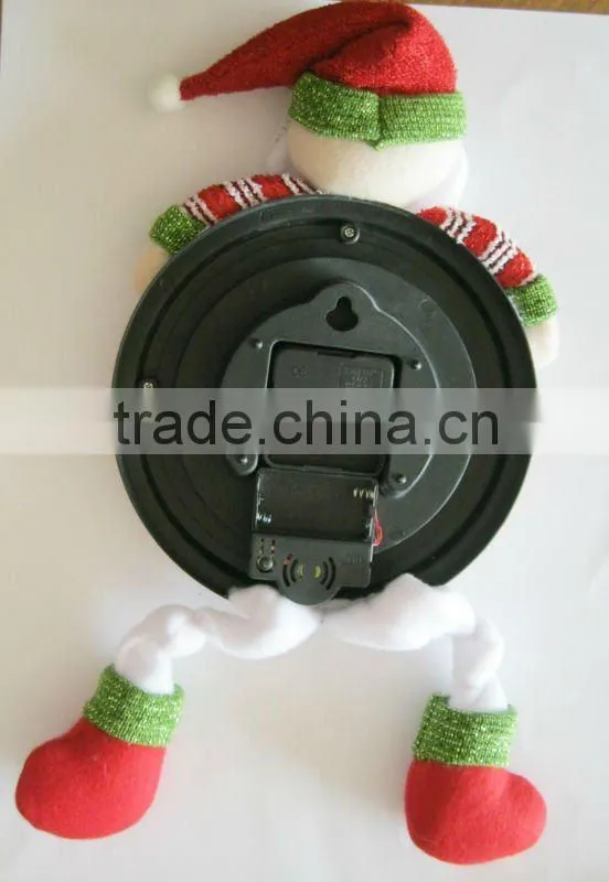 Christmas Santa claus clock christmas gift