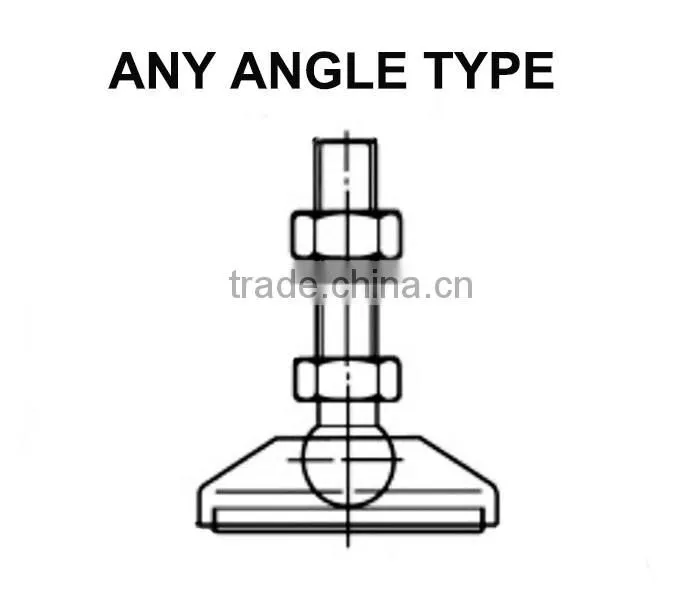 Rubber foot mount GJ/GD type for machine base