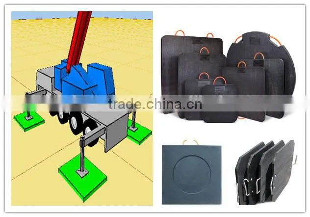 uhmwpe plastic layer pad/anti-impact uhmwpe sheet/uv resistant uhmw-pe crane outrigger pad