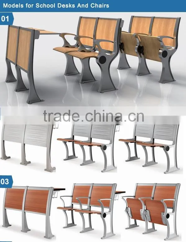 Tianzuo Steel Frame School Auditorium Seating Chairs