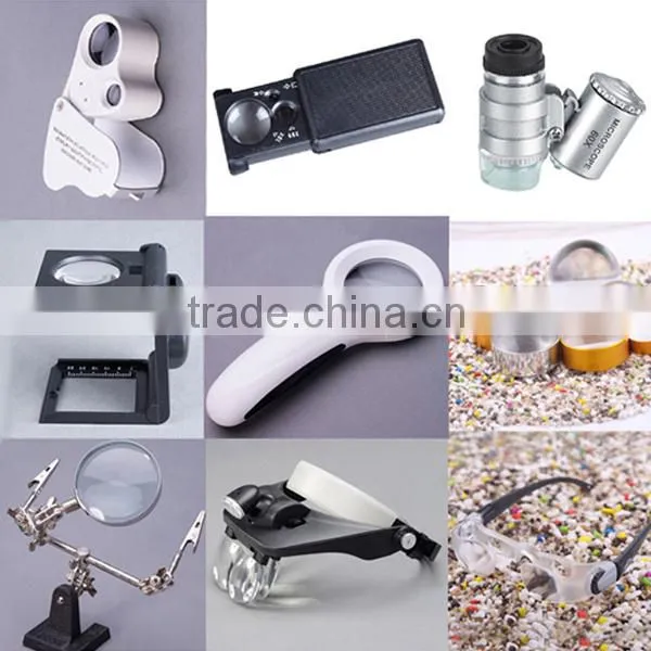 Hands Free Magnifier dome magnifier lens