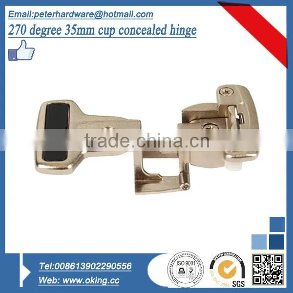 270 degree of opening cabinet door hinge