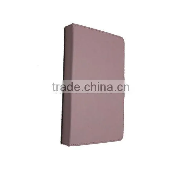 Fashion universal leather case for 7 inch Tablet Pc Pink