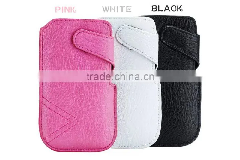 Brand New Mobile pouch leather case for apple iphone 6 5g 4s