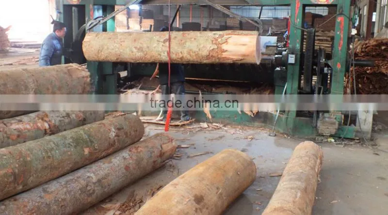 card rotary cutting machine / wood log peeler machine for face veneer