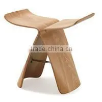 Molded Plywood Chair Cow Leather, Real Leather Upholstered Chair, Genuine Leather Cover Lounge Chair