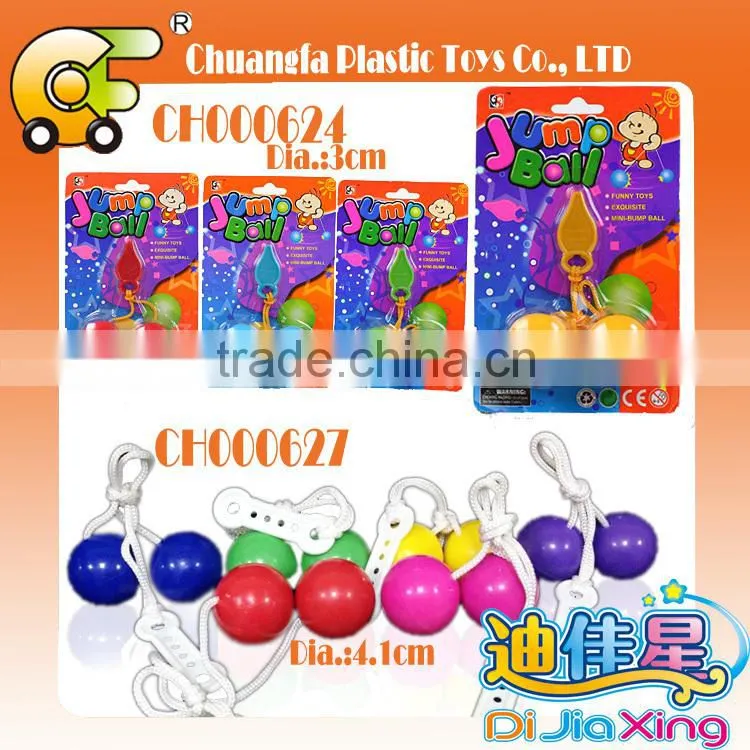 Mini plastic toys ball pit balls, jumping ball Bang Bang Ball game
