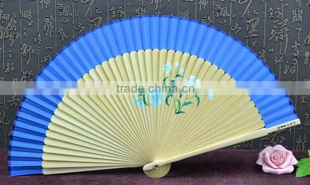 perfect party farvor Art Handmade Flower Hand Fan for Wedding Party Decor Gifts
