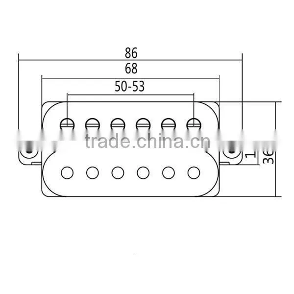 P-2002 Musical Instruments Guitar Parts Humbucking Pickup