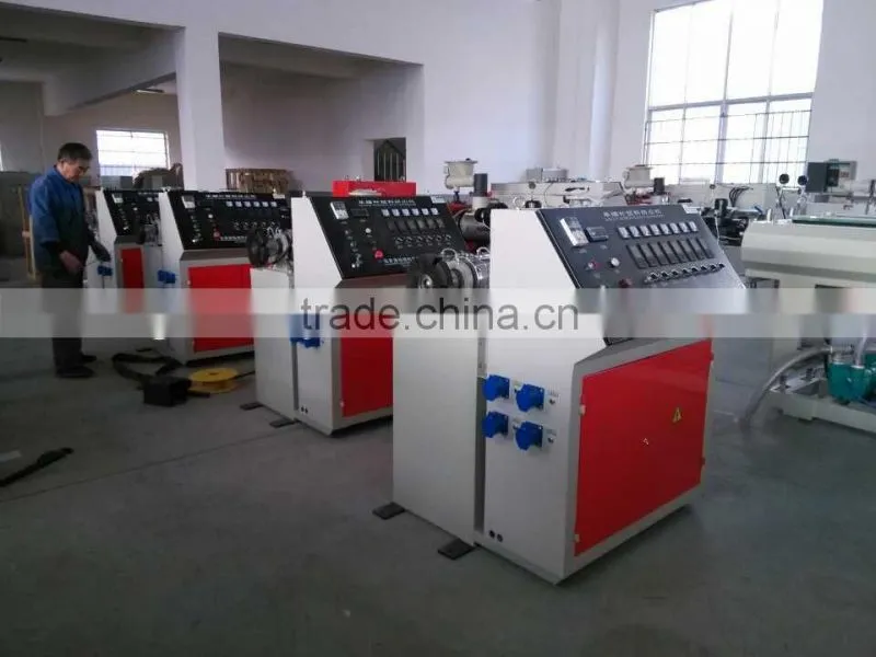 PVC/PE electric wiring pipe making machine