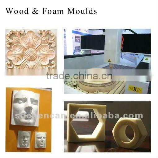 CC-B1325B cnc machine for wood foundry industries mold making , cnc mold making machine for foundry factory ,