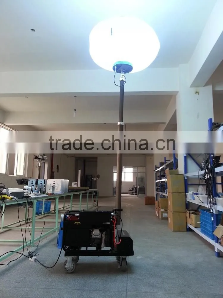 Inflatable Balloon Light Tower for outdoor lighting