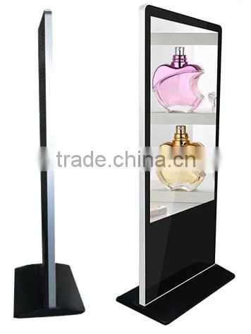 Wall mounts 32" Floor Standing touch Screen display/ indoor lcd advertising player/usb digital advertising kiosk 32"
