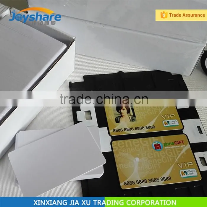 inkjet printable pvc loyalty card for epson r230 printer