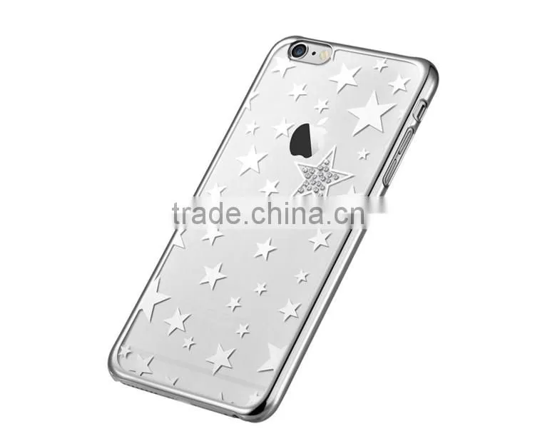 Hot sale PC Case for iPhone 7, Elecplating hard phone case