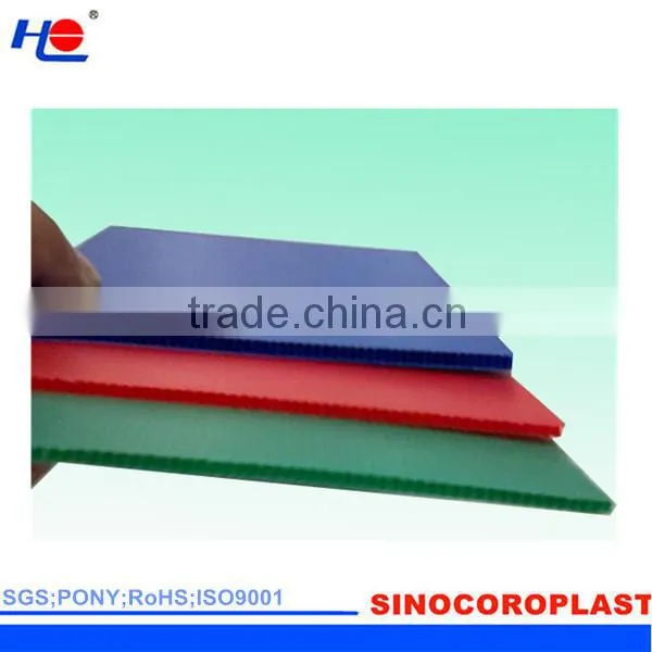 durable and cleaning pp colored plastic sheets