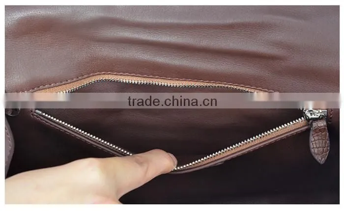 genuine crocodile leather handbag handmade women purses clutch bag wholesale