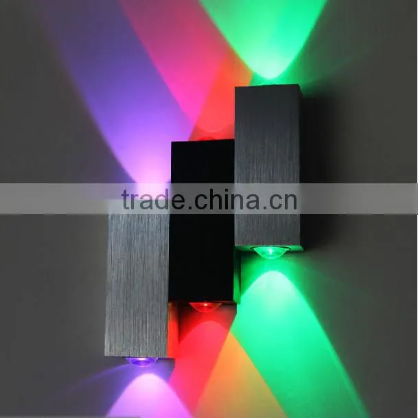 Aluminium 8W rectangle led spotlight /background led spotlight/ Internet bar led light/Hotel led spotlight, LED bedroom light