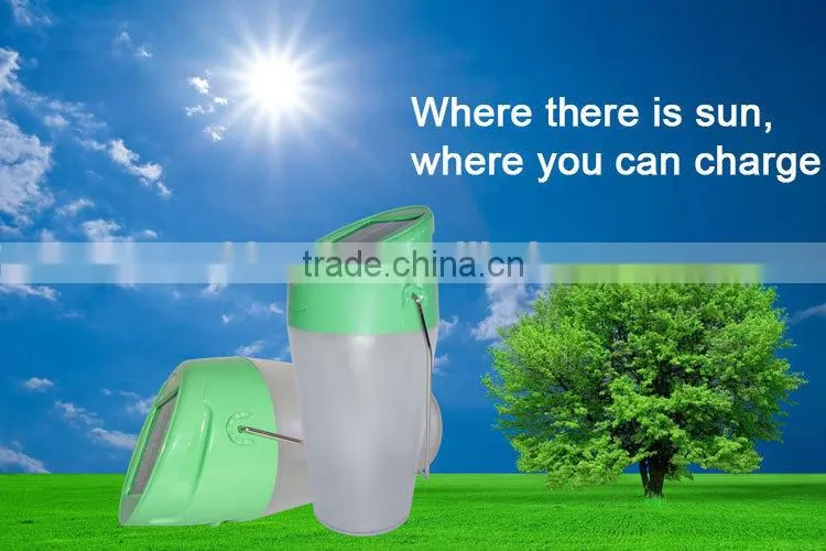 high quality portable High-efficiency powerful solar led lamp