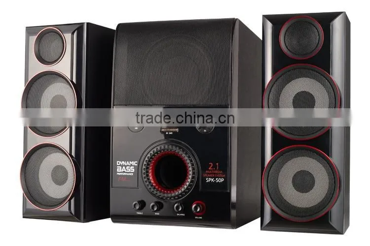 A515 70W (RMS) Multiple Input Active Digital Audio 2.1 Multimedia Speaker System