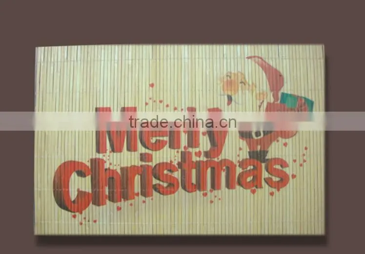 High quality round bamboo mat