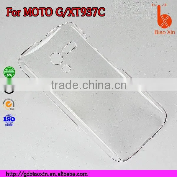 wholesale cell phone case for moto g, for motorola XT1028 crystal case