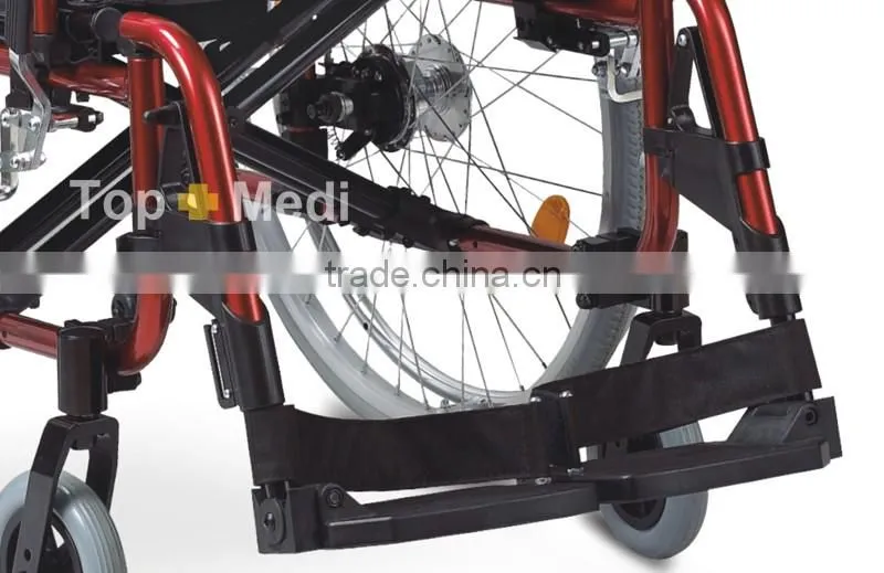 Rehabilitation Therapy Supplies popular light weight standard size handicapped aluminum wheelchair