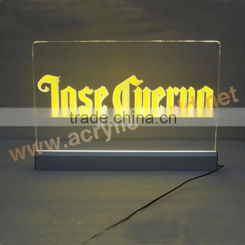 Acrylic Sign Frontlit Led Light Letter Painting Sign