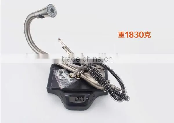 Good quality stainless steel 304 sink faucet pull out kitchen faucet