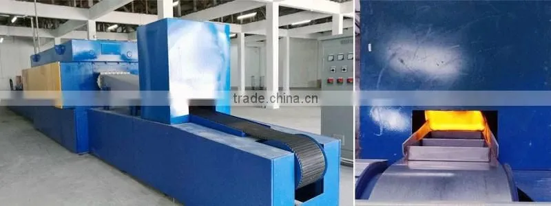 Factory price electric continuous sintering annealing furnace for stainless steel pipe