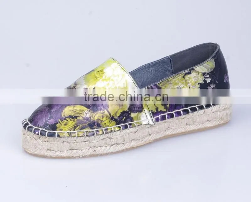 2015 TOPSHOP platform Espadrilles flower print upper