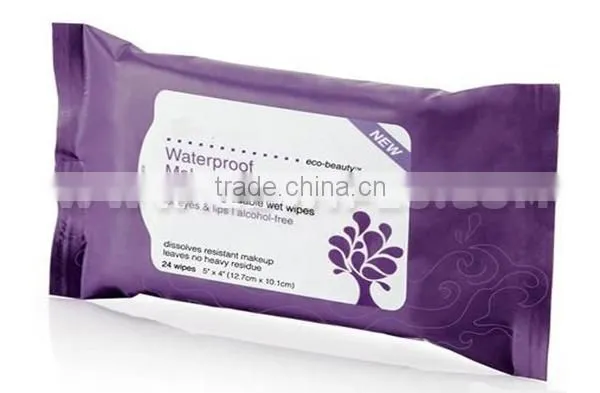 24CT No Alcohol Biodegradable Makeup Wipes