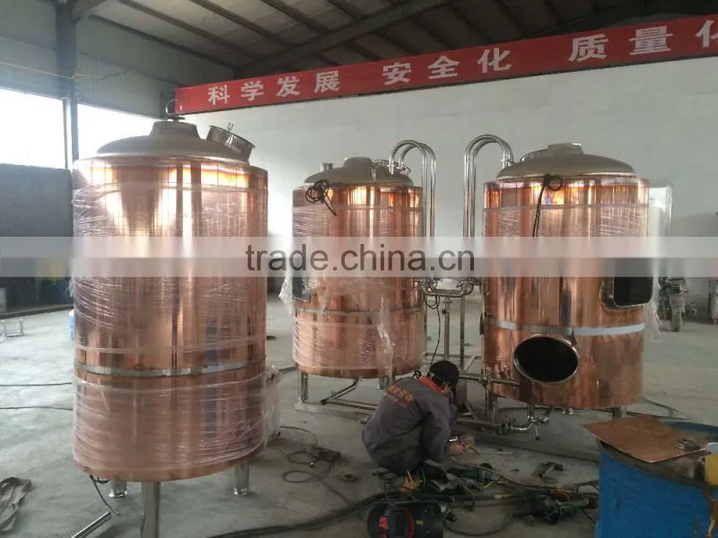 500l stainless steel beer equipment with CE ISO9001 craft beer micro brewery