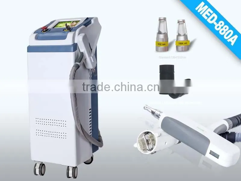 2015 new arrival Q-switched nd yag laser(LASER tattoo removal)