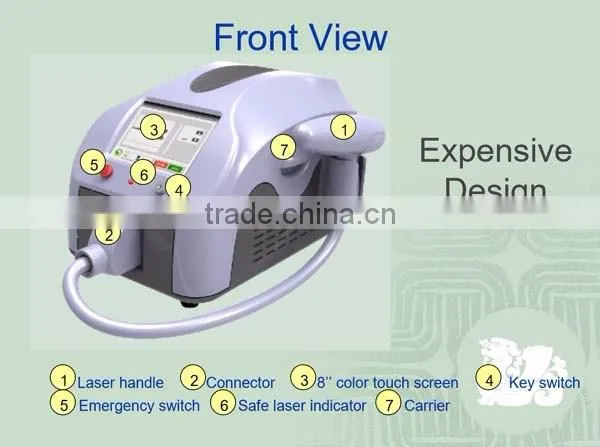 10 hz nd yag laser for tattoo removal 1320nm diy yag laser beauty machine