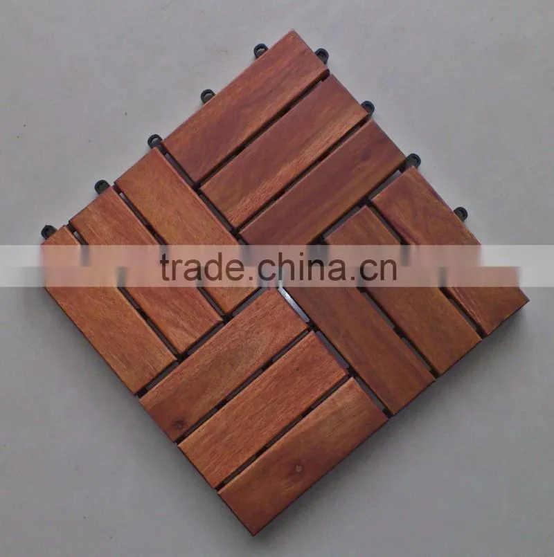 Wood decking/Interlocking outdoor deck tiles , Wood garden deck tiles, Garden tiles