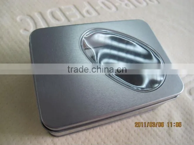 rectangle packing tin box