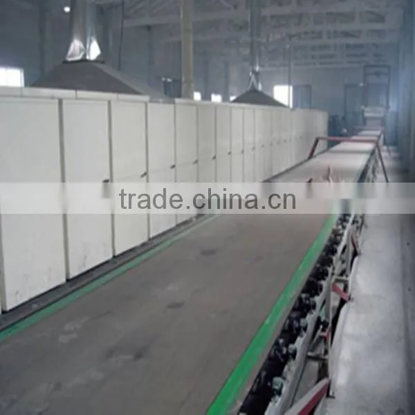 paper faced gypsum board machine