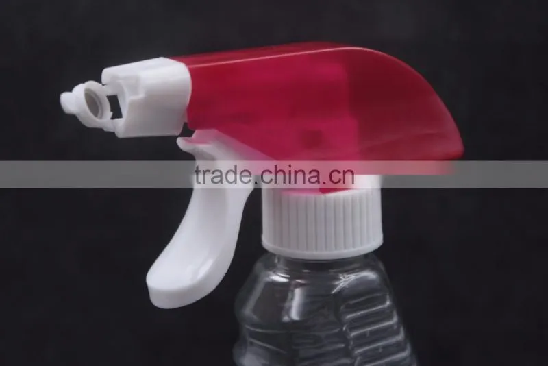 Excellent quality shampoo bottle household washing cleaning coarse wrench and triangle foam shape trigger sprayer