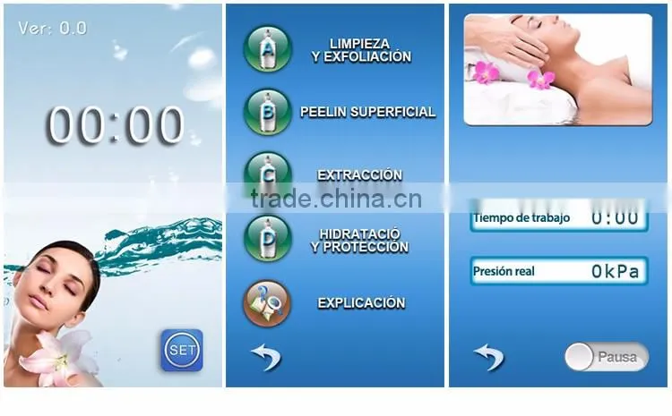Skin Care professional aqua peel machine diamond dermabrasion equipment