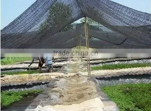100% HDPE sun shade net/sunshade screen/agricultural shading netting