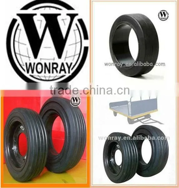 for airport 2.00-8 industrial solid tire( all sizes)