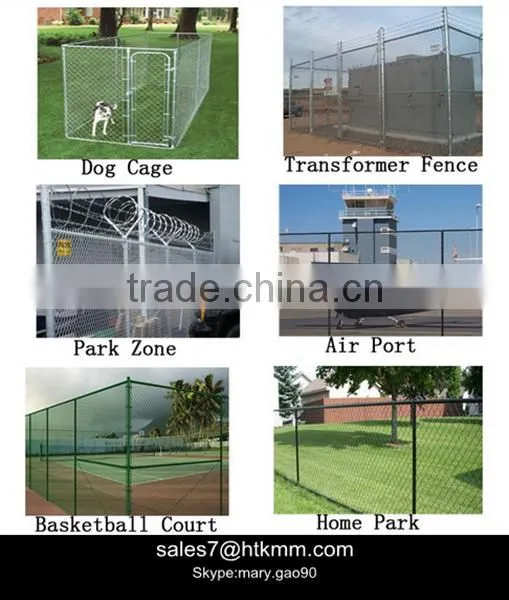 hot sell galvanized chain link fence, wholesale used chain link fence prices