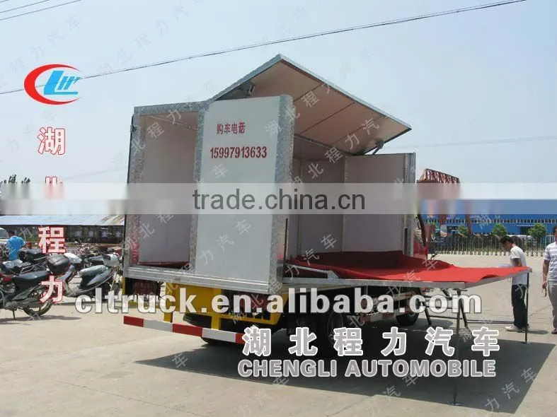 Dongfeng 4*2 movable stage trucks for sale