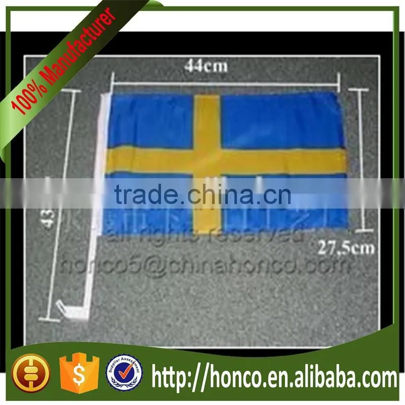 SwedenCar Window Flag for Euro 2016