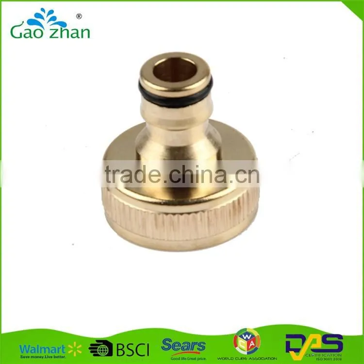 3/4"brass garden hose pipe female adaper r/brass pipe fitting quick connector